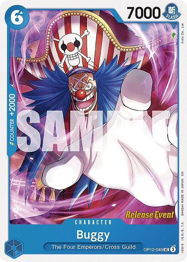 Buggy, Legacy of the Master Release Event Cards OP12-049