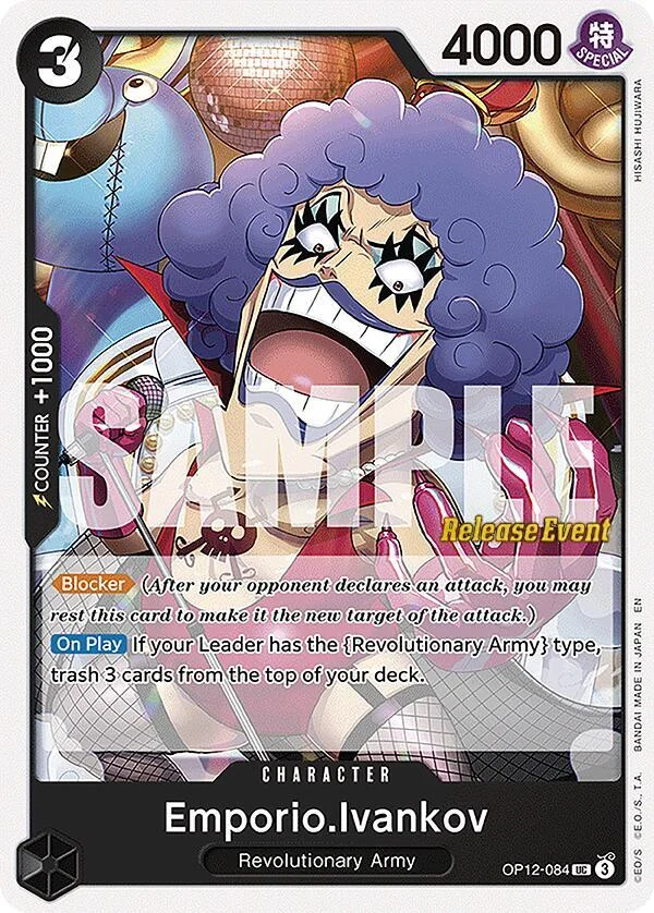 Emporio.Ivankov, Legacy of the Master Release Event Cards OP12-084