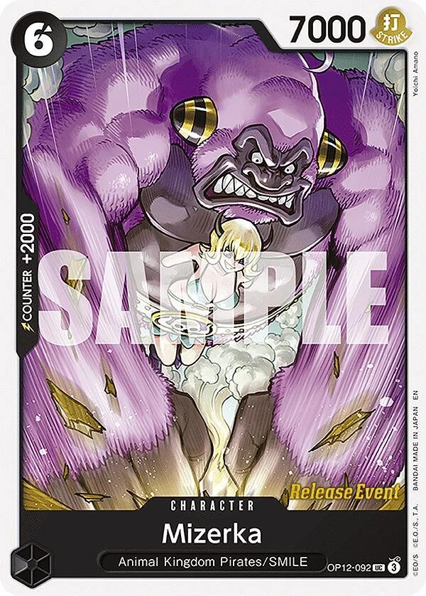 Mizerka, Legacy of the Master Release Event Cards OP12-092