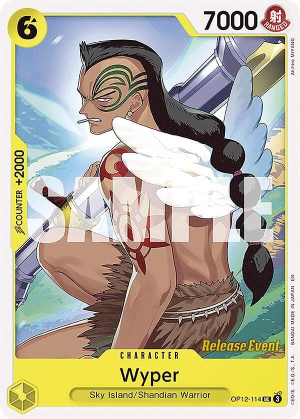 Wyper, Legacy of the Master Release Event Cards OP12-114