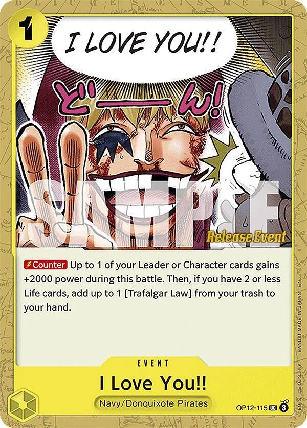 I Love You!!, Legacy of the Master Release Event Cards OP12-115