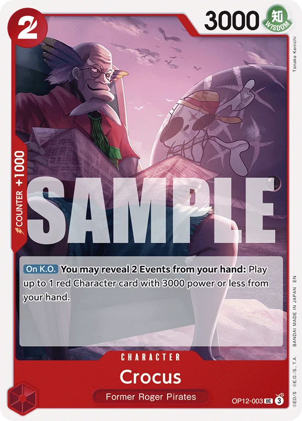 Crocus, Legacy of the Master OP12-003