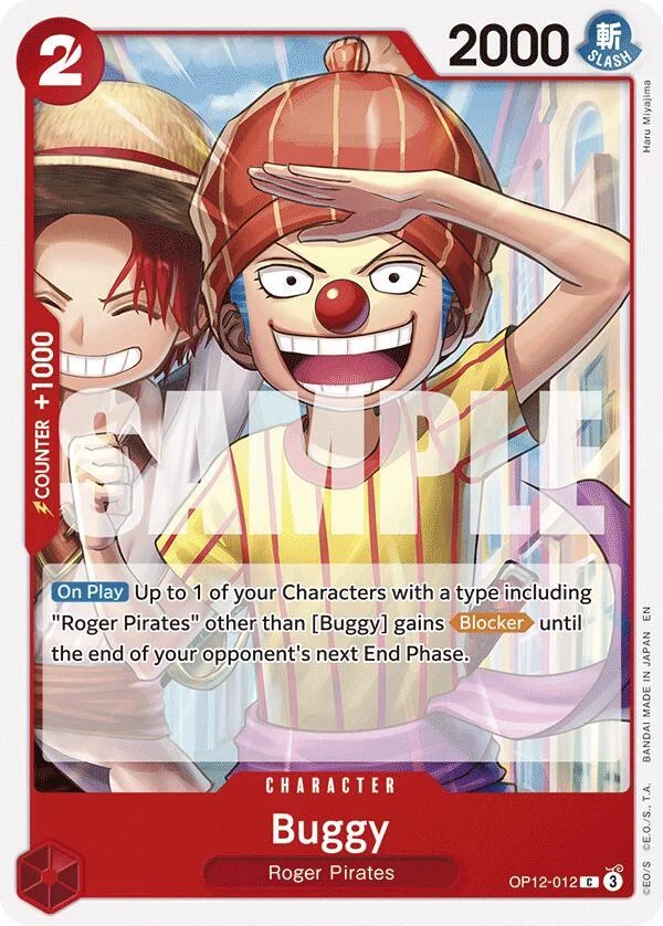Buggy, Legacy of the Master OP12-012