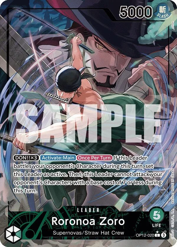 Roronoa Zoro, Legacy of the Master OP12-020