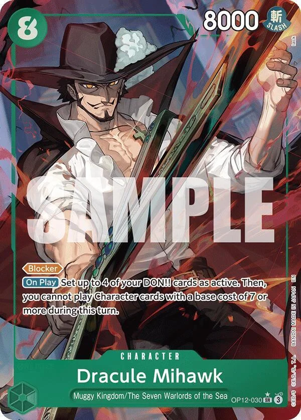 Dracule Mihawk, Legacy of the Master OP12-030