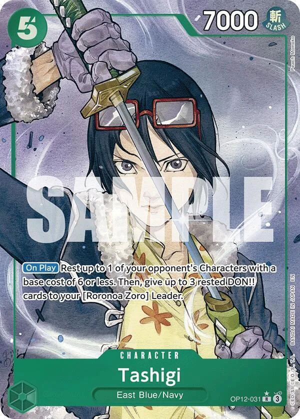 Tashigi, Legacy of the Master OP12-031