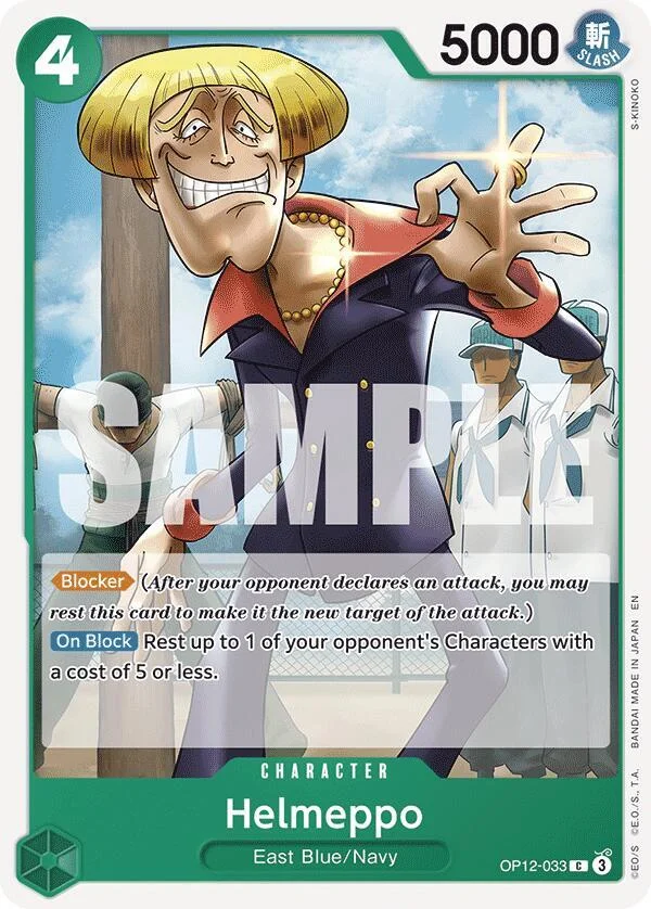 Helmeppo, Legacy of the Master OP12-033