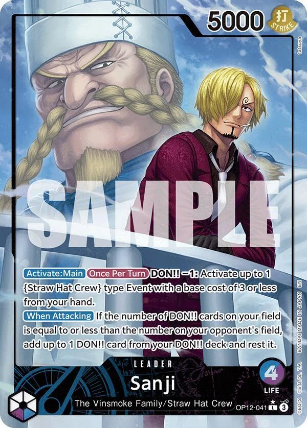 Sanji, Legacy of the Master OP12-041