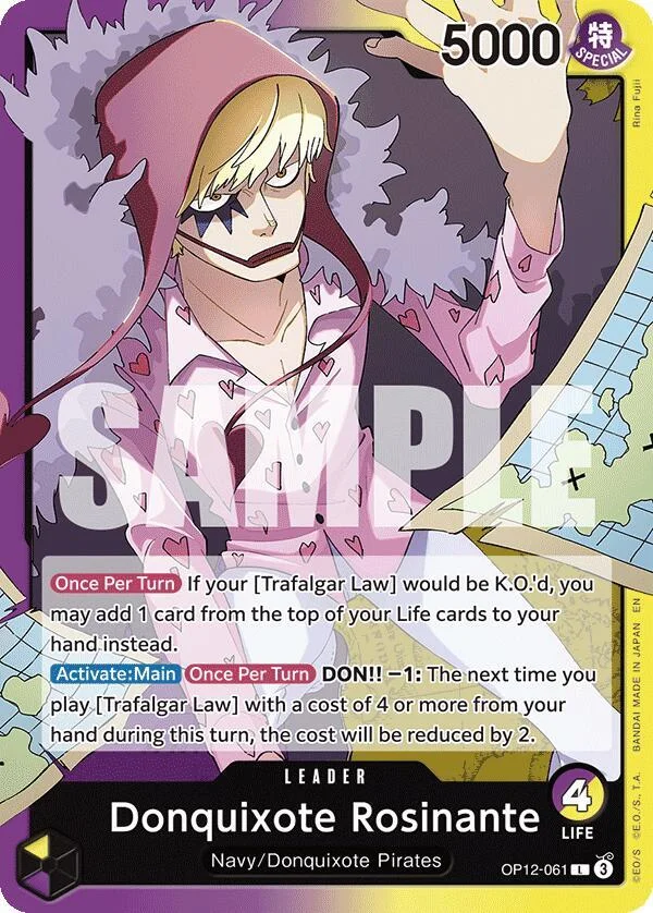 Donquixote Rosinante, Legacy of the Master OP12-061