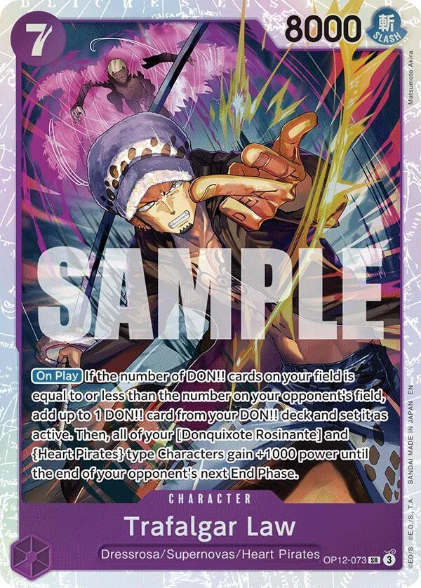 Trafalgar Law, Legacy of the Master OP12-073