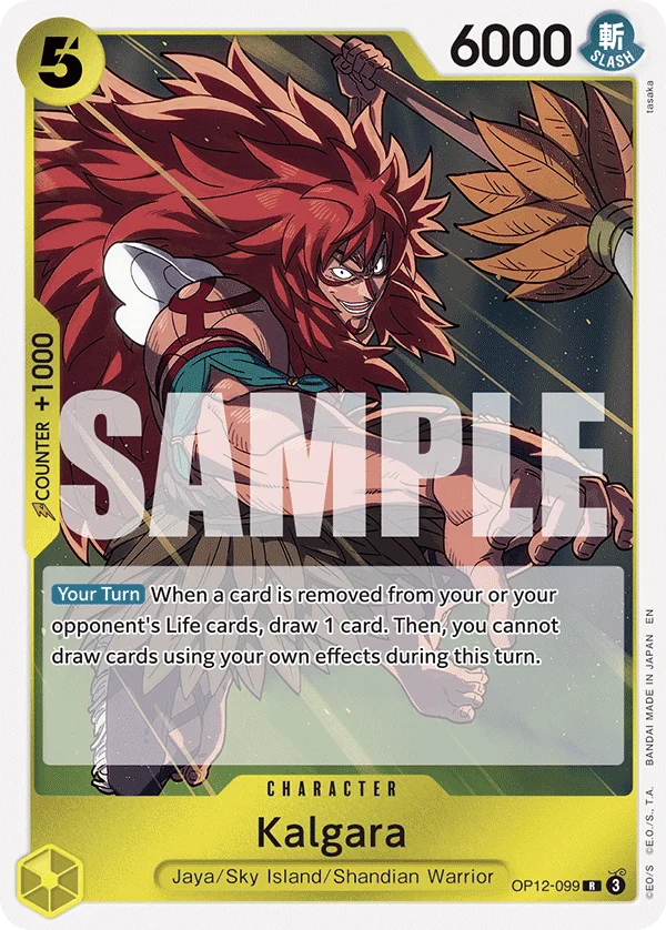 Kalgara, Legacy of the Master OP12-099