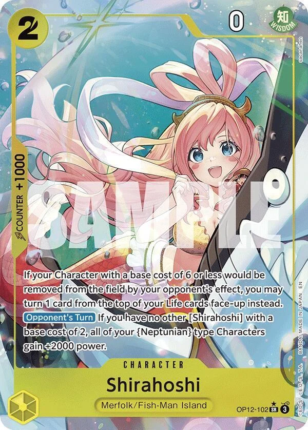 Shirahoshi, Legacy of the Master OP12-102