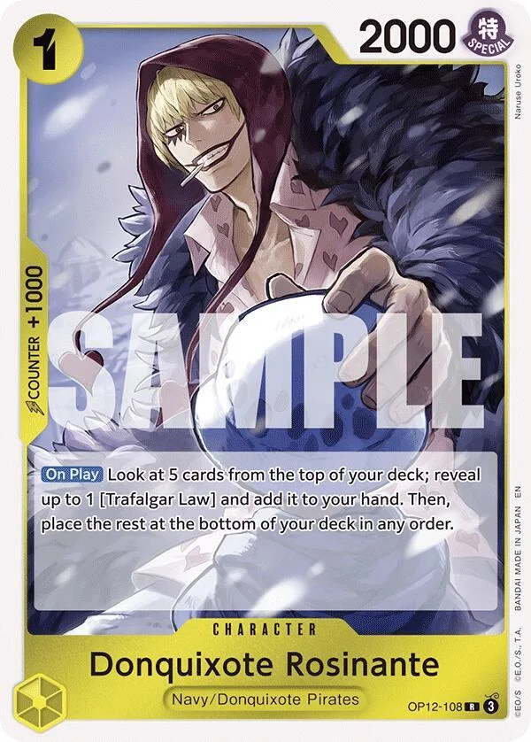 Donquixote Rosinante, Legacy of the Master OP12-108