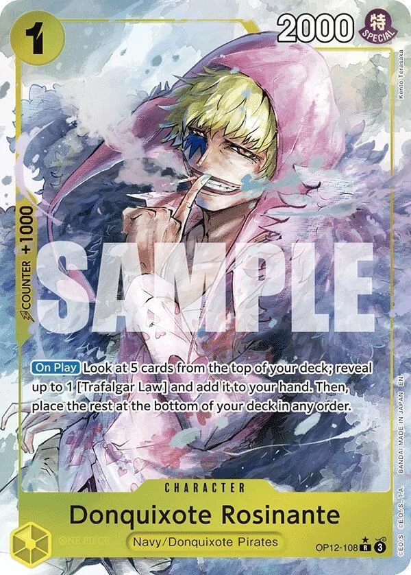 Donquixote Rosinante, Legacy of the Master OP12-108