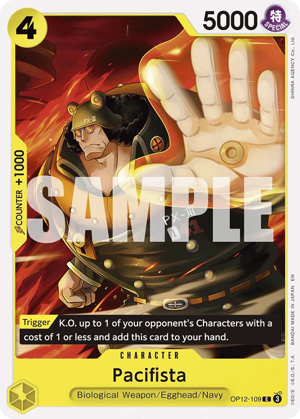 Pacifista, Legacy of the Master OP12-109