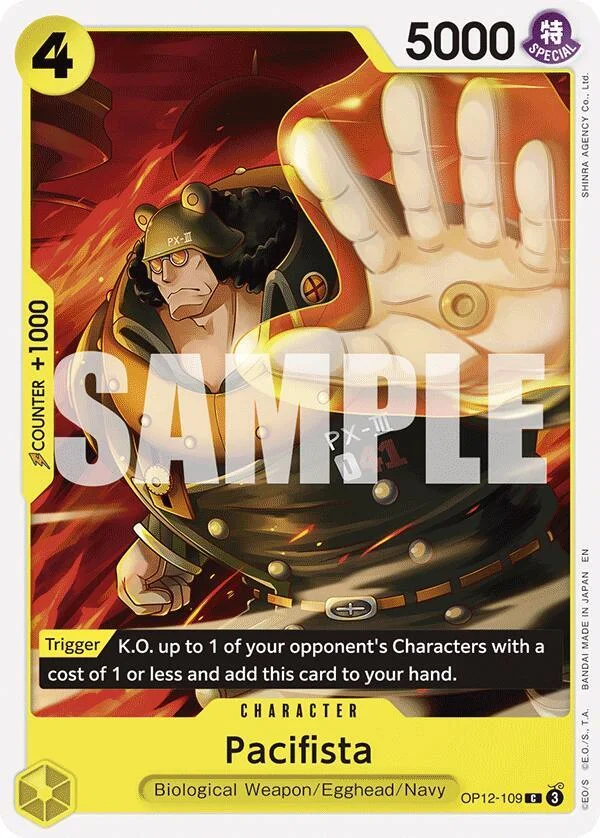 Pacifista, Legacy of the Master OP12-109