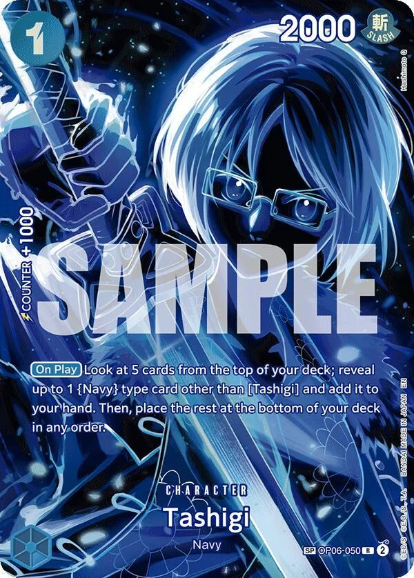 Tashigi, Legacy of the Master OP06-050