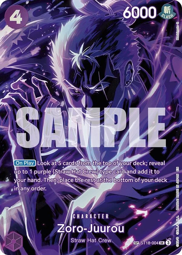 Zoro-Juurou, Legacy of the Master ST18-004