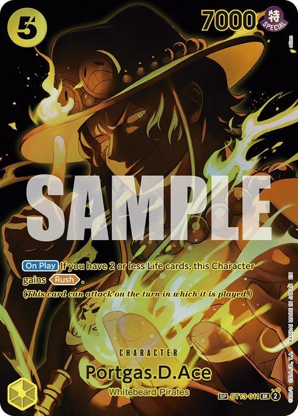Portgas.D.Ace, Legacy of the Master ST13-011