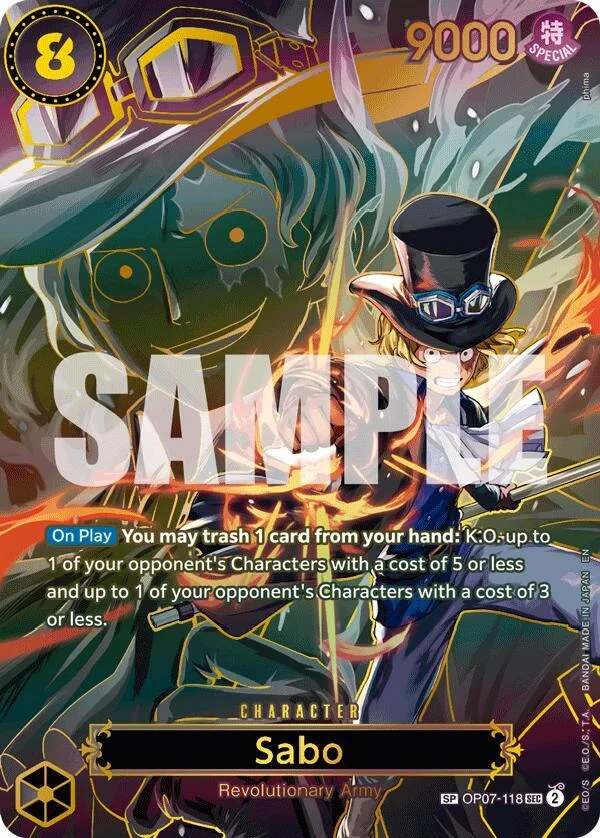 Sabo, Carrying On His Will OP07-118