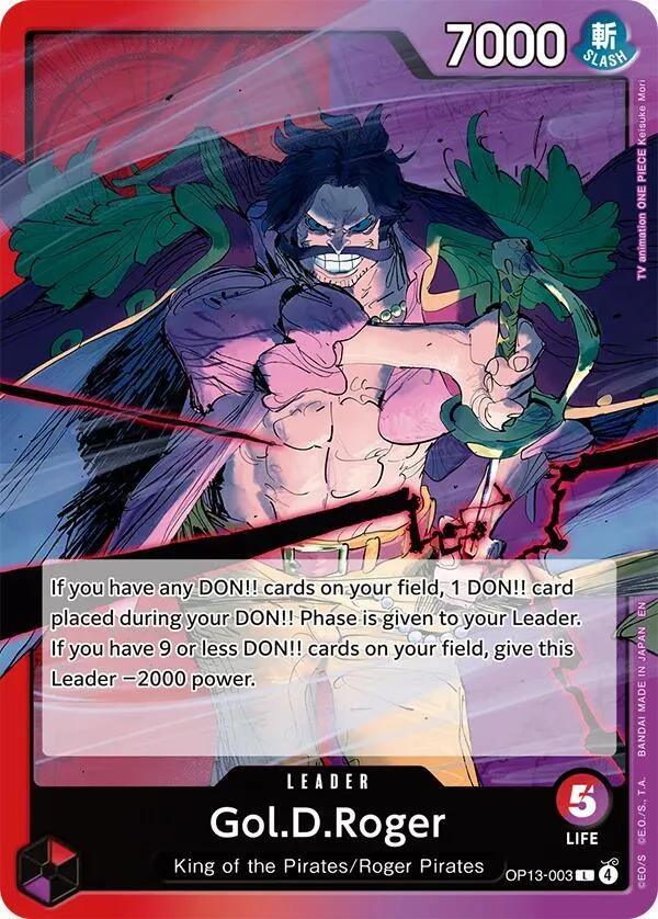Gol.D.Roger, Carrying On His Will OP13-003