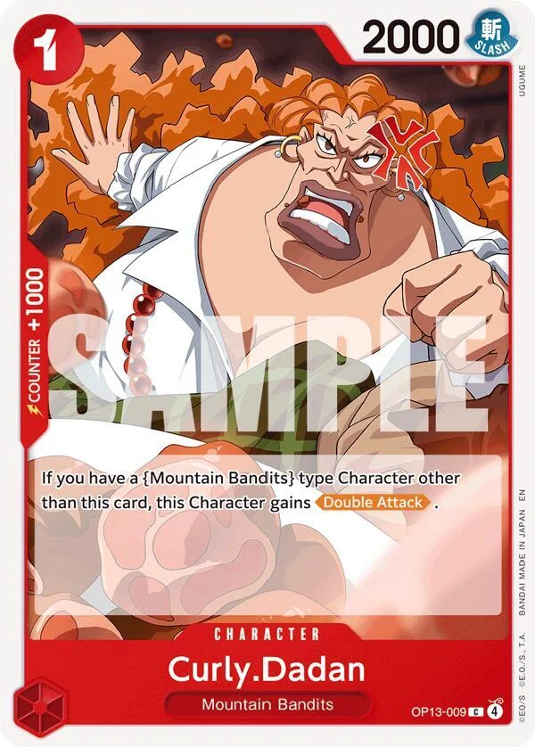 Curly.Dadan, Carrying On His Will OP13-009