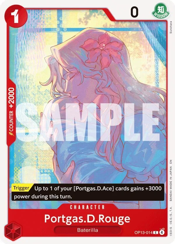 Portgas.D.Rouge, Carrying On His Will OP13-014