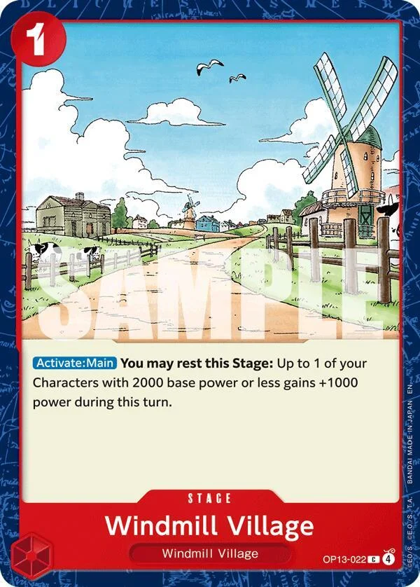 Windmill Village, Carrying On His Will OP13-022