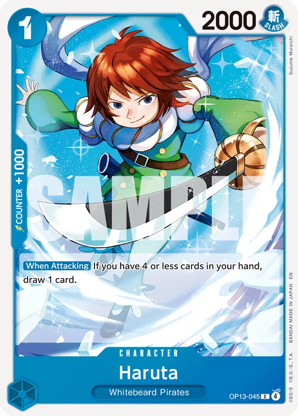Haruta, Carrying On His Will OP13-045