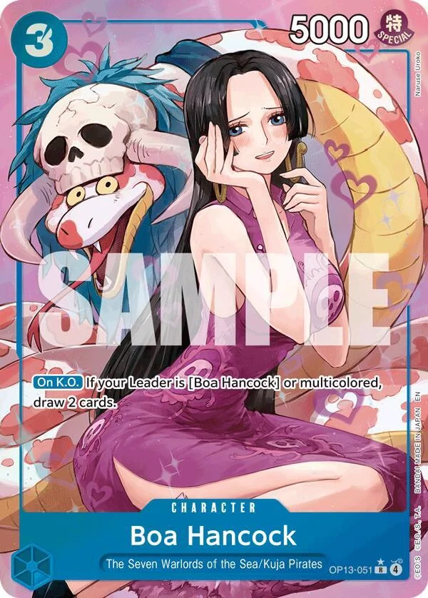 Boa Hancock, Carrying On His Will OP13-051