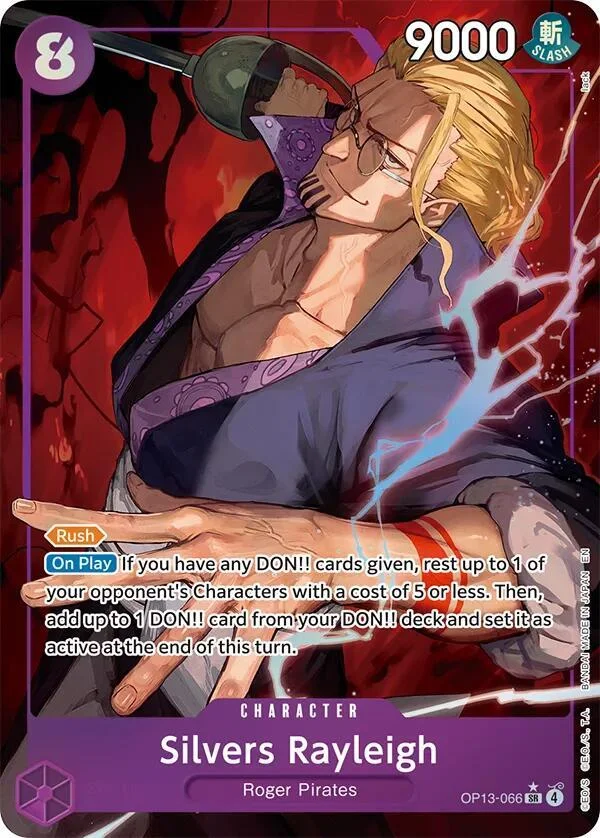 Silvers Rayleigh, Carrying On His Will OP13-066