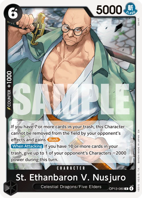 St. Ethanbaron V. Nusjuro, Carrying On His Will OP13-080