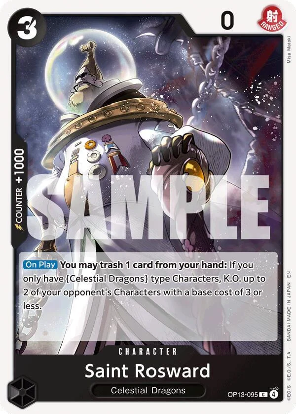 Saint Rosward, Carrying On His Will OP13-095