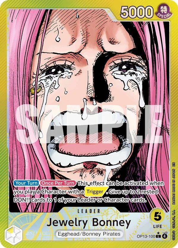 Jewelry Bonney, Carrying On His Will OP13-100