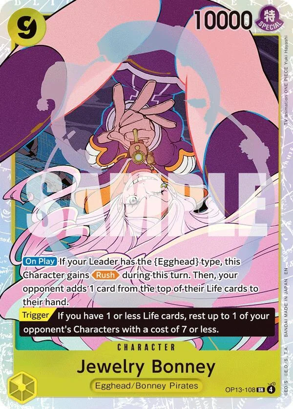 Jewelry Bonney, Carrying On His Will OP13-108