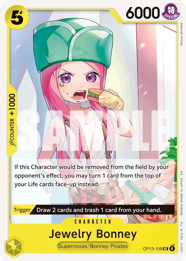 Jewelry Bonney, Carrying On His Will OP13-109