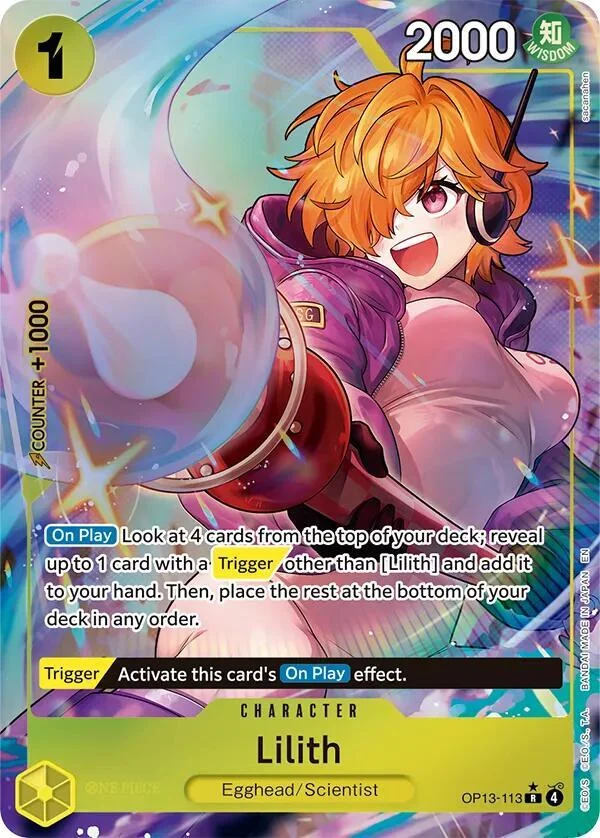Lilith, Carrying On His Will OP13-113