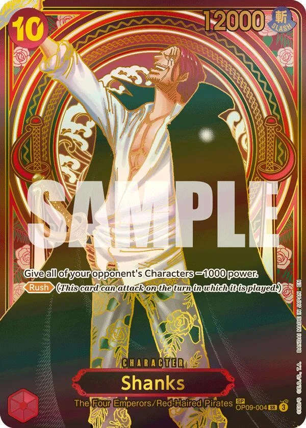 Shanks, Carrying On His Will OP09-004