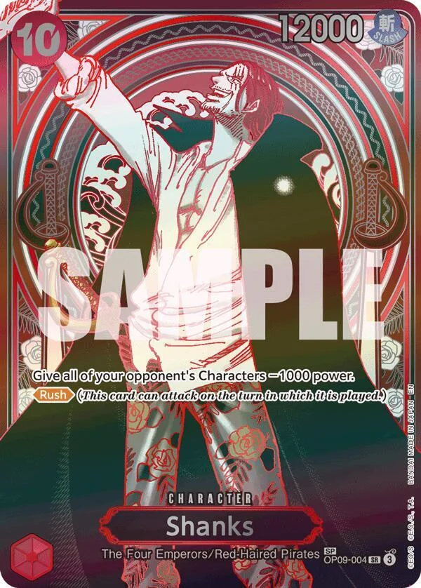 Shanks, Carrying On His Will OP09-004