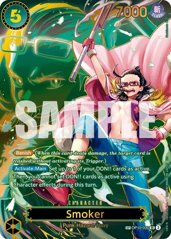 Smoker, Carrying On His Will OP10-030