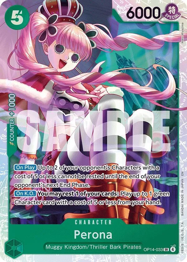 Perona, The Azure Sea's Seven OP14-033