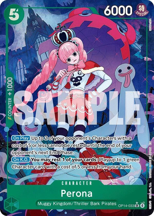 Perona, The Azure Sea's Seven OP14-033