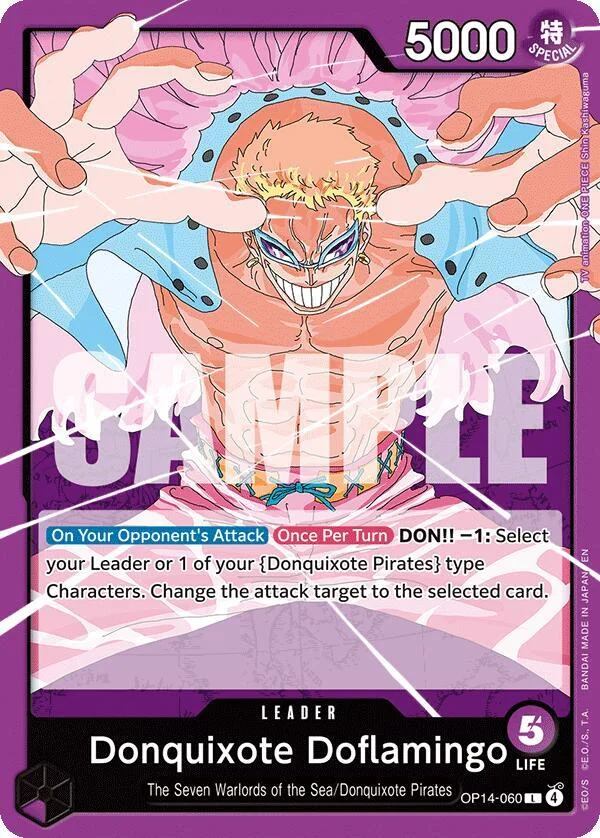 Donquixote Doflamingo, The Azure Sea's Seven OP14-060