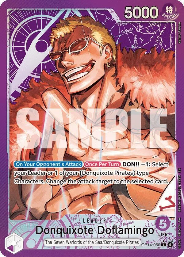 Donquixote Doflamingo, The Azure Sea's Seven OP14-060