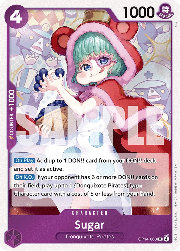 Sugar, The Azure Sea's Seven OP14-063