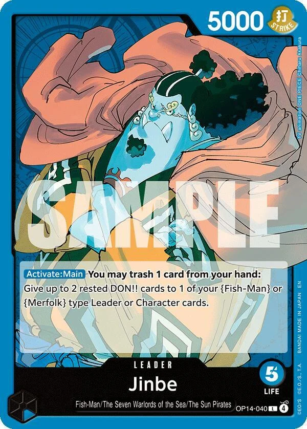 Jinbe, The Azure Sea's Seven OP14-040