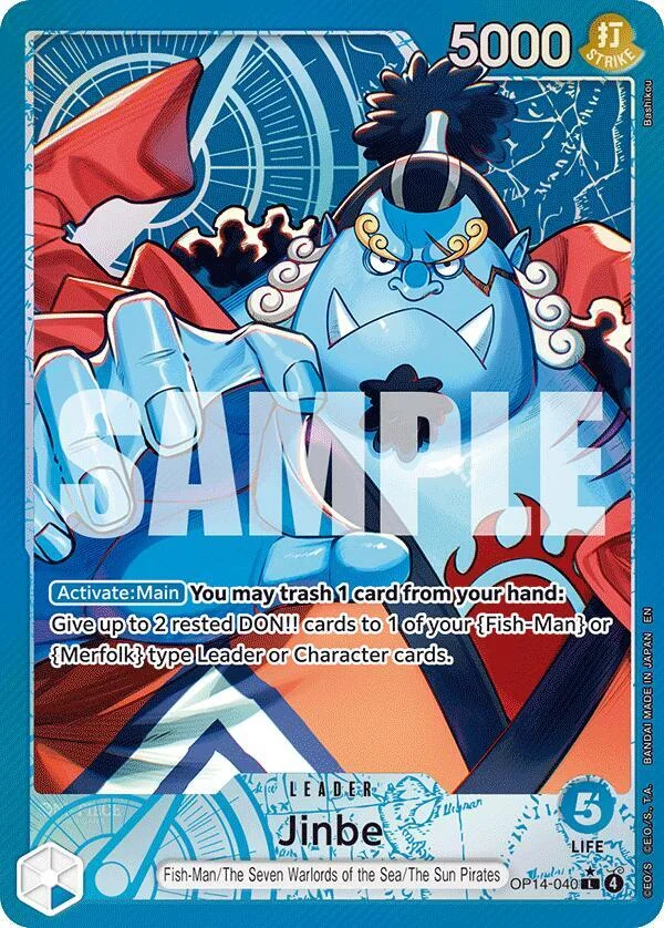 Jinbe, The Azure Sea's Seven OP14-040