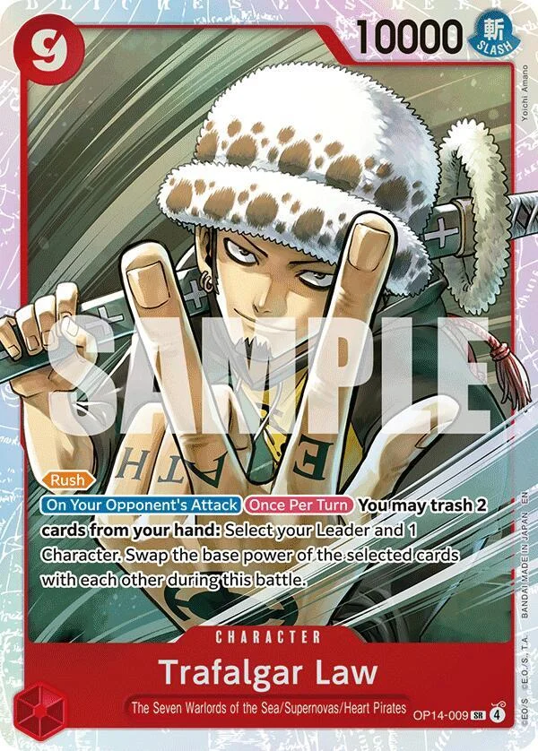 Trafalgar Law, The Azure Sea's Seven OP14-009