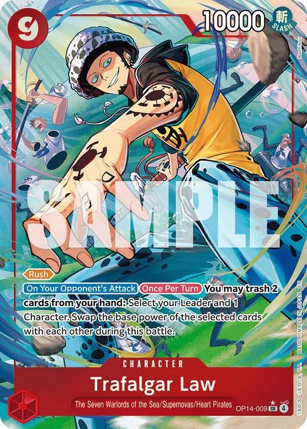 Trafalgar Law, The Azure Sea's Seven OP14-009