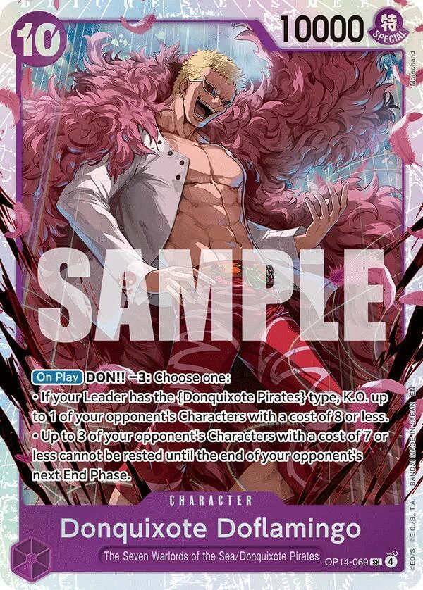 Donquixote Doflamingo, The Azure Sea's Seven OP14-069